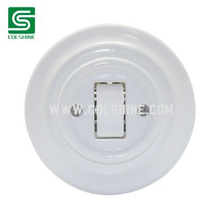 Flush Mounted Push Button Retro Switch 10A 250V